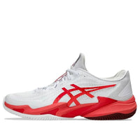 ASICS Court FF 3 Novak Clay 'White Electric Red' 1041A521-966
