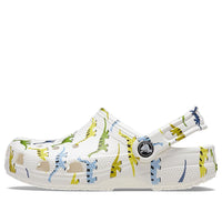 (GS) Crocs Classic Character Print Clogs 'White' 209697-9DH