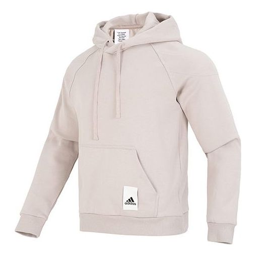 adidas LOUNGE FLEECE HOODIE 'Wonder Taupe' IA9341