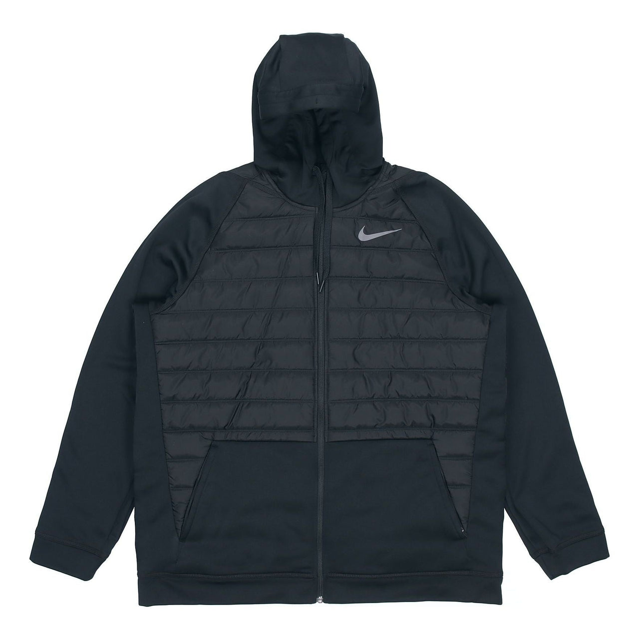 Nike Full-length zipper padded Jacket 'Black' CZ4342-010
