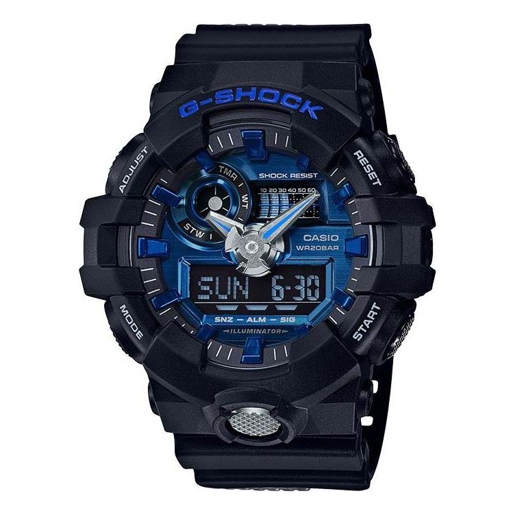 CASIO G-Shock Analog-Digital 'Black Blue' GA-710-1A2PR