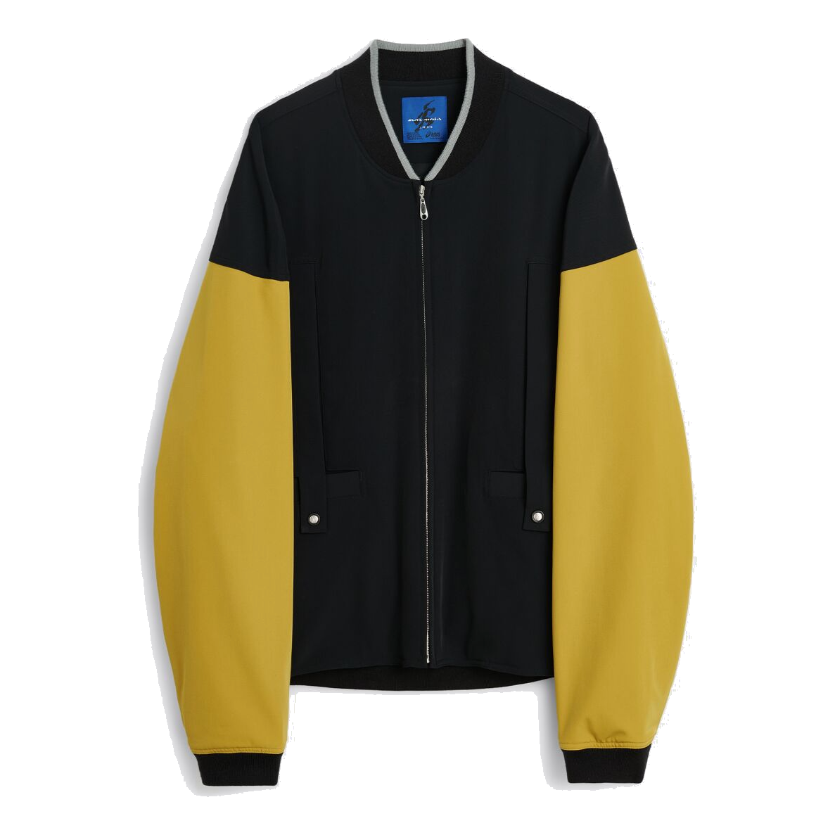 ASICS Novalis Liatrisory Bomber Jacket 'Black Medallion Yellow' 2203A228-001