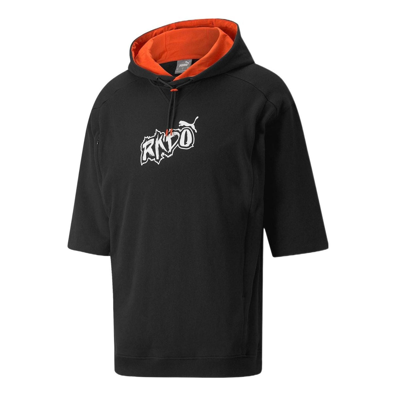 PUMA Rkdo Short Sleeve Hoodie 'Black' 533981-01