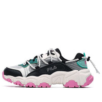 (WMNS) Fila Fusion Shoes 'Black Green' T12W125202FBG