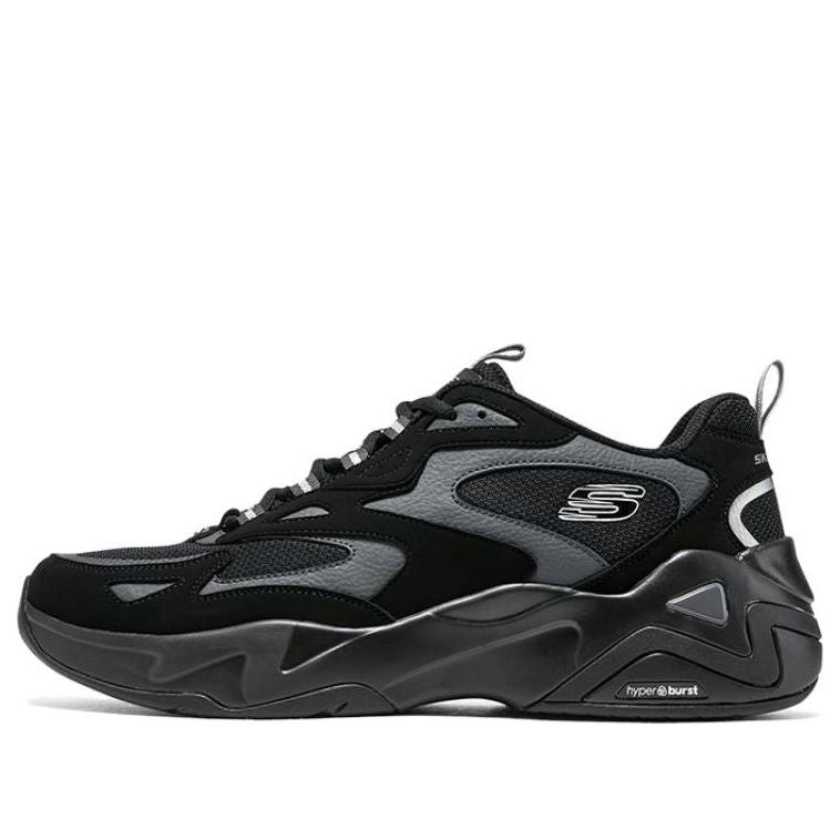 Skechers DLites Running Shoes 'Black Grey' 894253-BBK