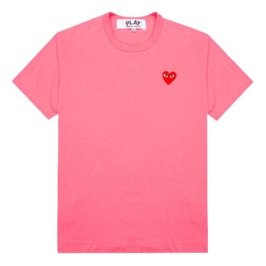 COMME des GARCONS PLAY Kawakubo Rei Small Love Short Sleeve Pink AZ-T272-051-3-3
