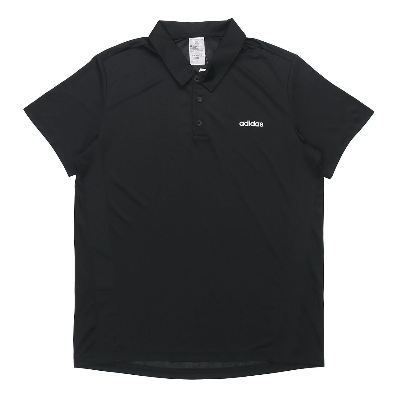 adidas Training Sports Short-sleeve Polo Shirt Men Black FL0330