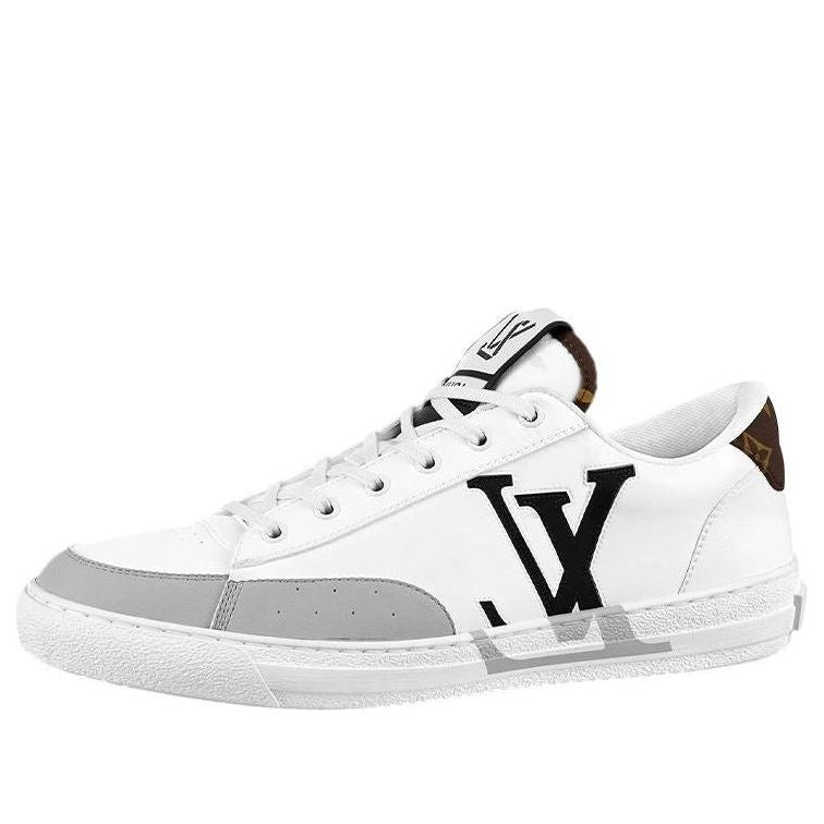 LOUIS VUITTON LV Charlie Sneakers 'Grey Black' 1A9JN6
