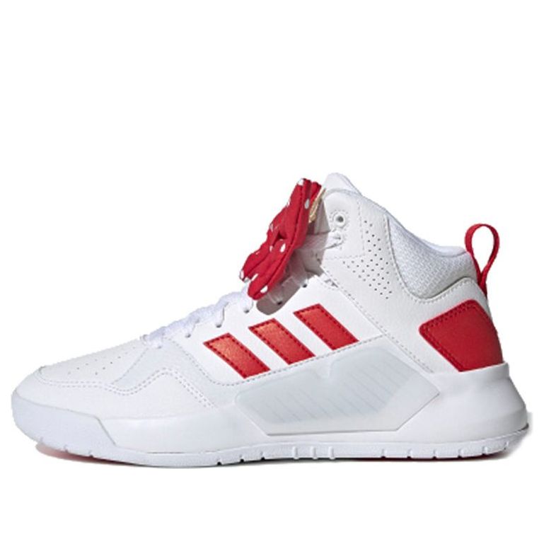 (WMNS) adidas neo PLAY9TIS 2.0 'White Red' FW7017