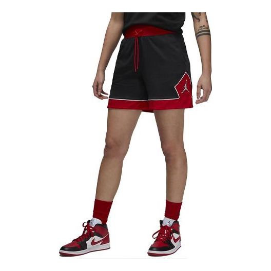 (WMNS) Air Jordan Diamond Short 'Black Red' DZ3352-010