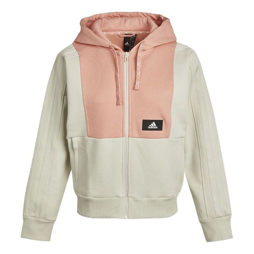 (WMNS) adidas STR Knitted Jacket 'Pink White' GP0691