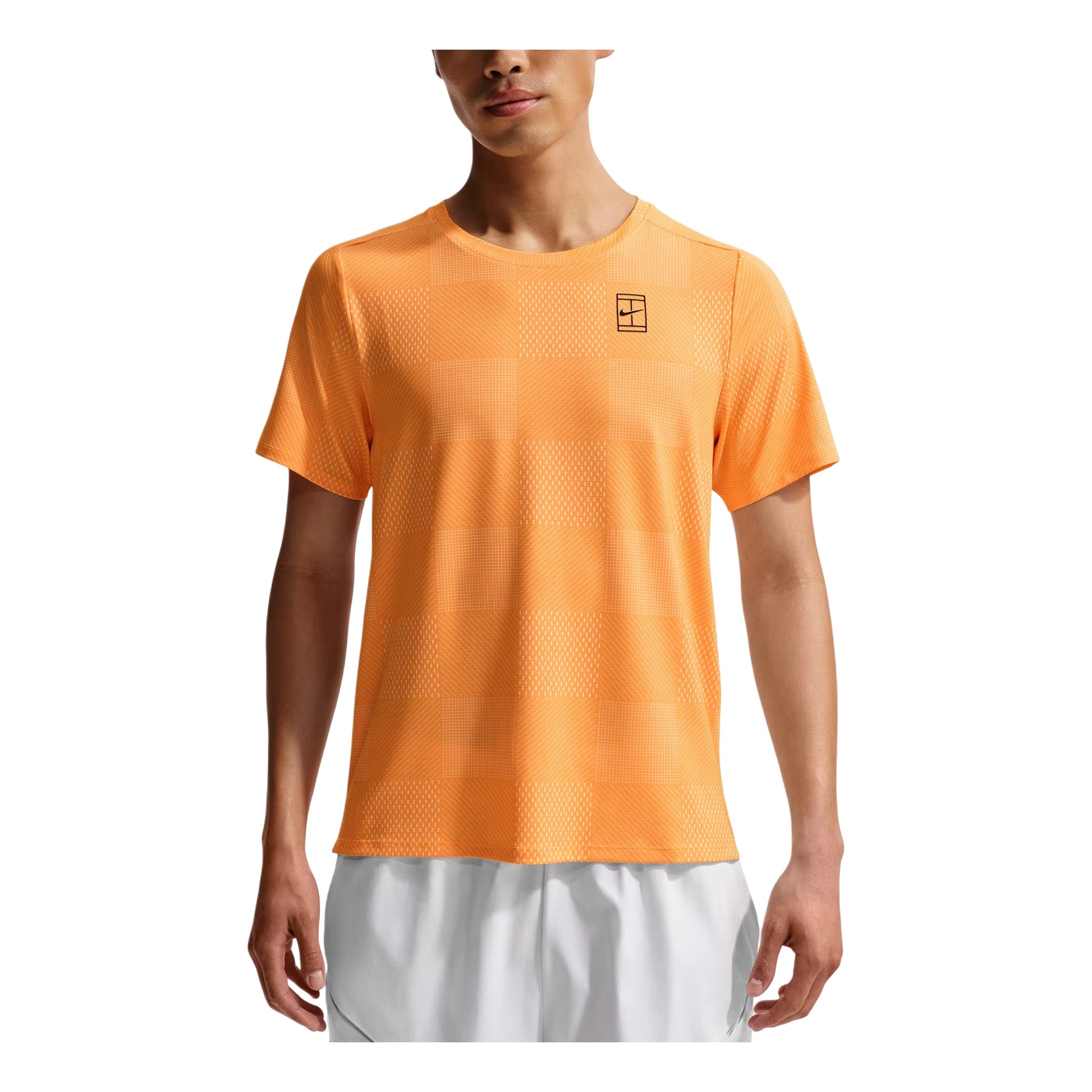 Nike Court Advantage Dri-FIT T-Shirt 'Laser Orange/Black' IB1065-845