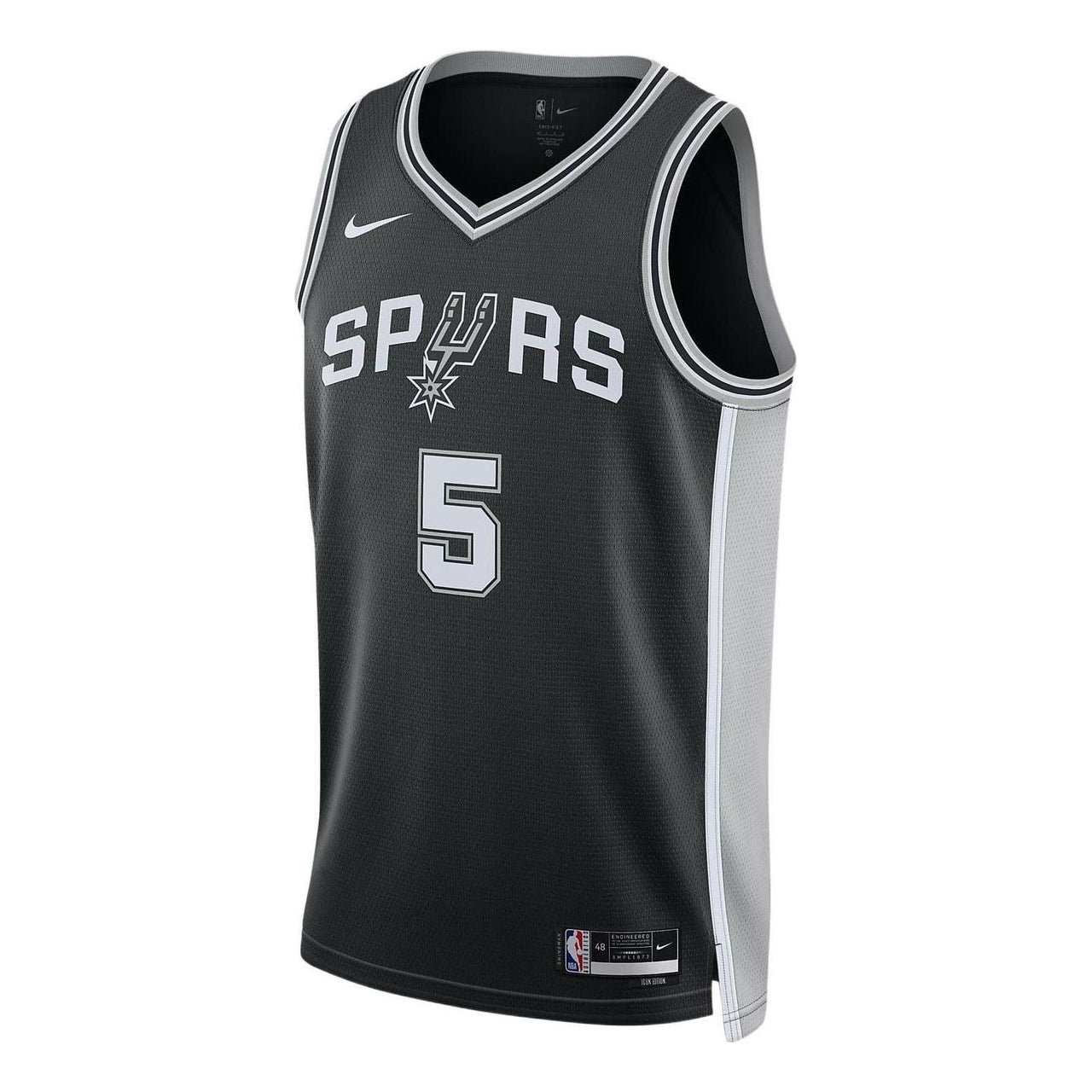 Nike x NBA San Antonio Spurs Dri-Fit Icon Edition Jersey 'Dejounte Murray 5' DN2022-010