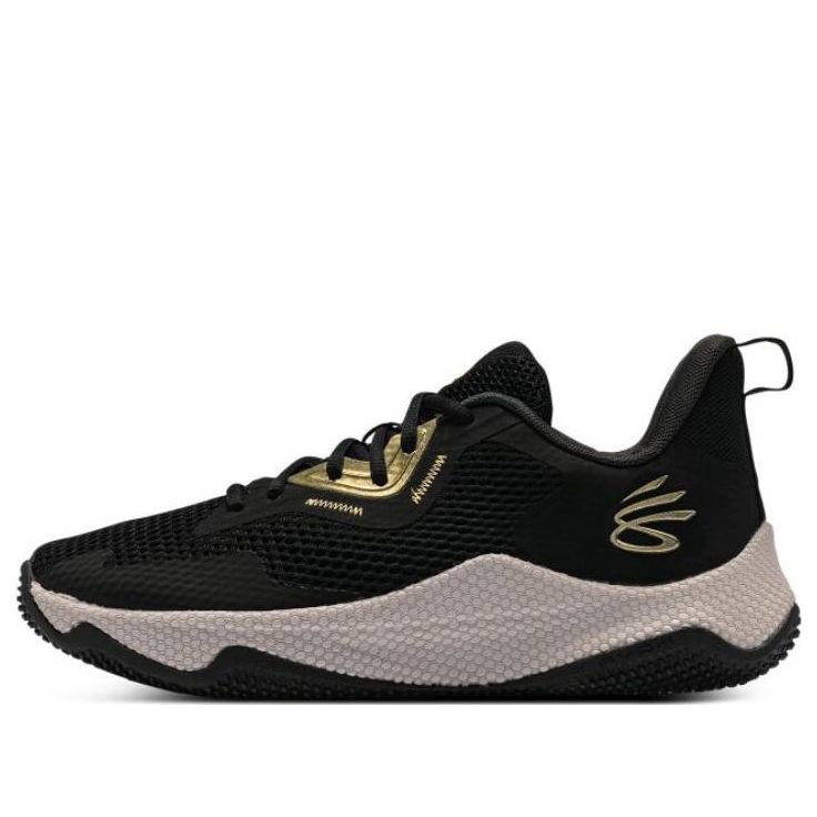 Under Armour Curry 3 HOVR Splash 'Black Metallic Gold' 3026275-001