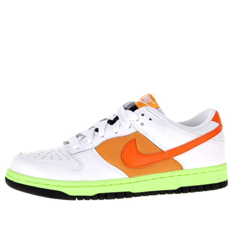 (WMNS) Nike Dunk Low 'White Orange Blaze' 317813-181