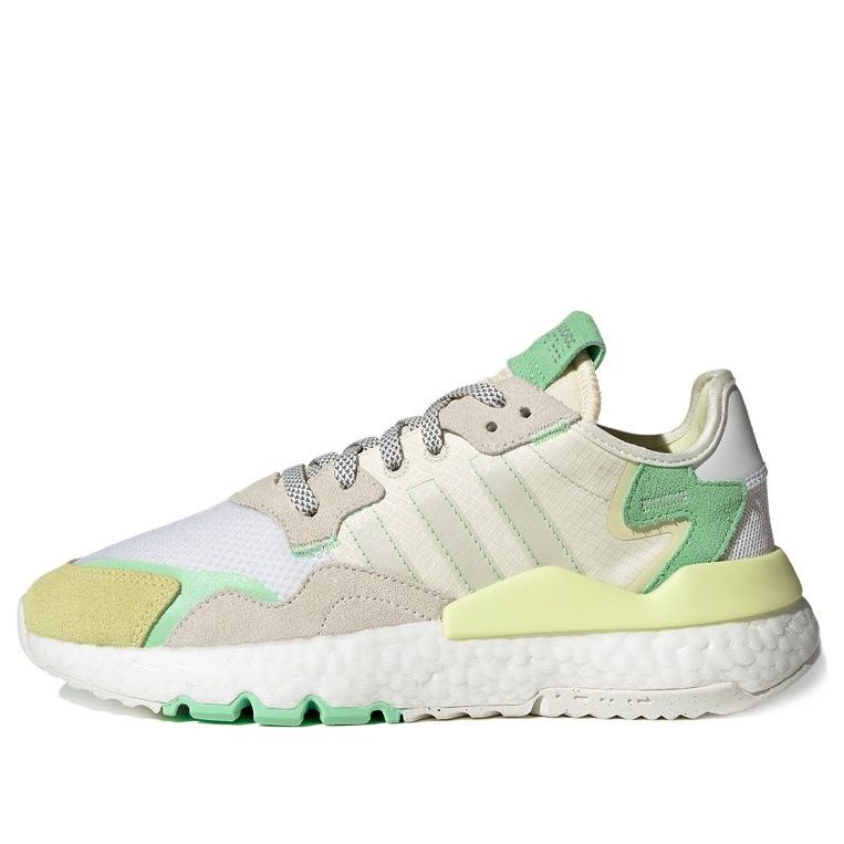 (WMNS) adidas originals Nite Jogger 'White Yellow Green' FY3104