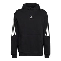 adidas Future icon 3-stripes hoodie 'Black' HK4572
