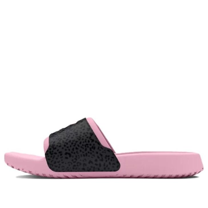 (WMNS) Under Armour Ignite Select Graphic Slide 'Pink Leopard' 3027223-603