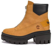 (WMNS) Timberland Everleigh Front-Zip Boot 'Wheat Nubuck' A5YHM