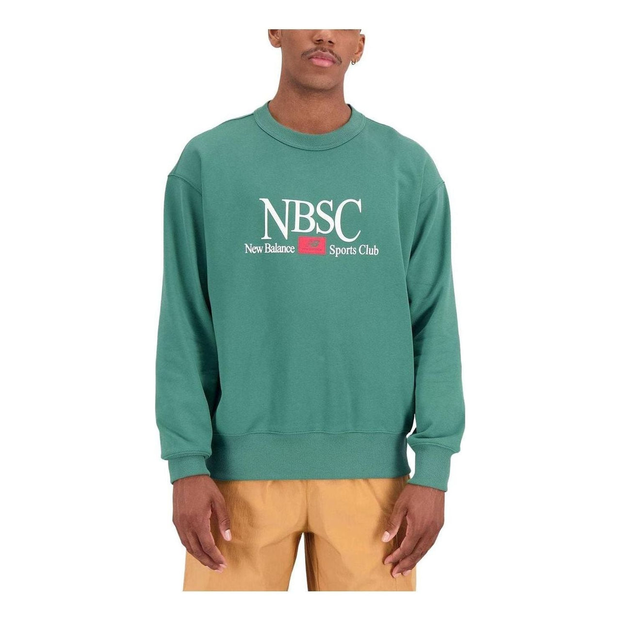 New Balance Athletics NB Sports Club Sweatshirt 'Team Forest Green' MT31556-TFN