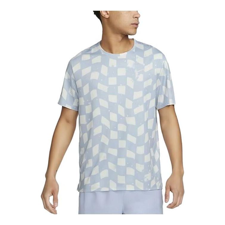 Nike Dri-FIT Miler Short-Sleeve Running Top 'Cobalt Bliss' DX0871-479