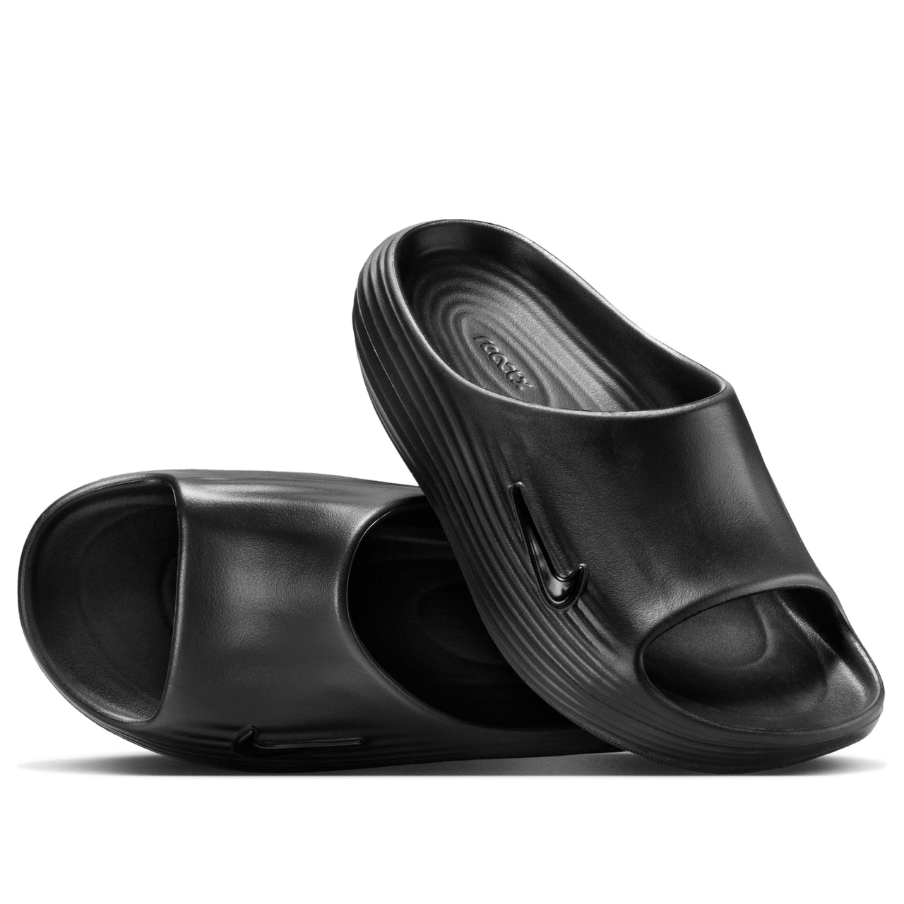 (WMNS) Nike ReactX Rejuven8 Slides 'Triple Black' HV4484-001