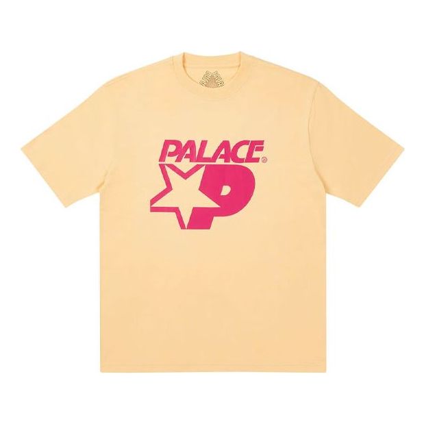 PALACE Sporty Yellow Alphabet Logo Short Sleeve Unisex P20TS011
