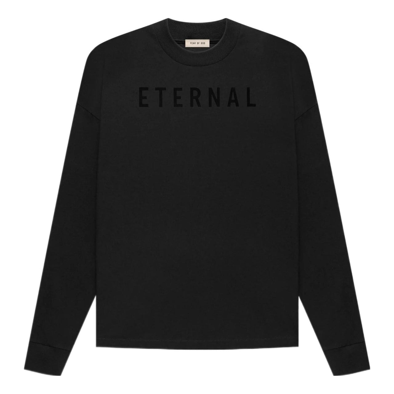 Fear of God FW22 Eternal Cotton LS T-Shirt 'Black' FGE50-002AJER-001