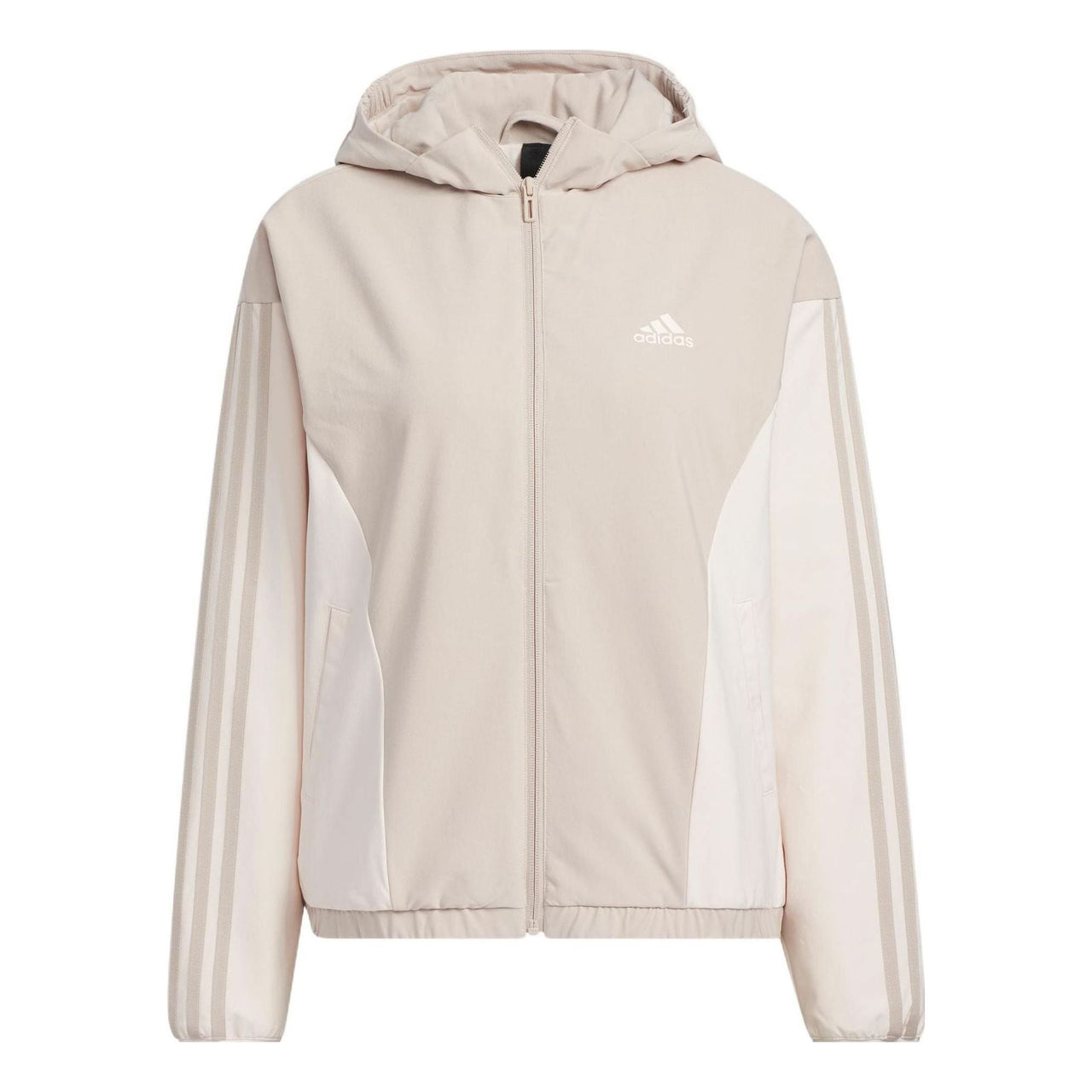 (WMNS) adidas Must Haves Woven Jackets 'Beige' HY2881