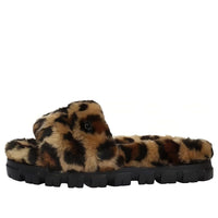 (WMNS) UGG Cozetta Curly 'Animal Print' 1133050-NAT