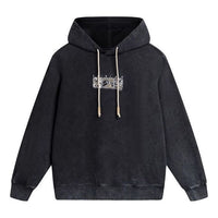 Li-Ning Chinese Color Graphic Hoodie 'Washed Black' AWDT905-2
