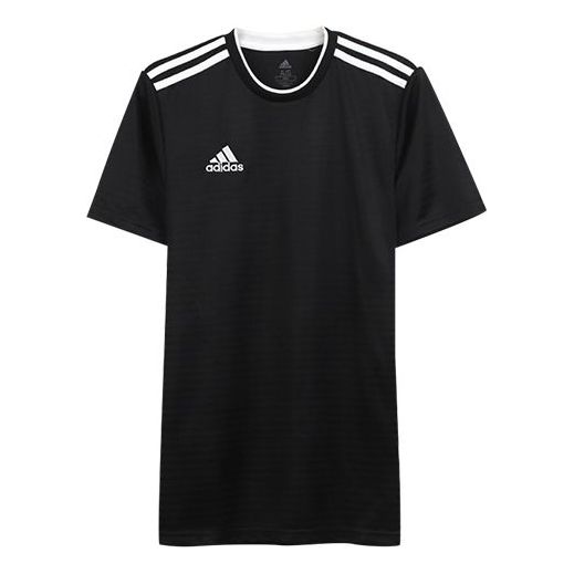 adidas MENS Condivo18 Jsy Football Crew-neck Short Sleeve Black CF0679