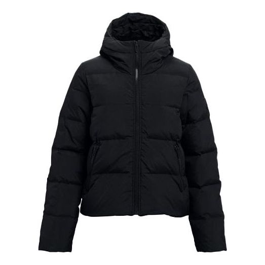 (WMNS) Under Armour ColdGear Infrared Down Jacket 'Black' 1365811-001