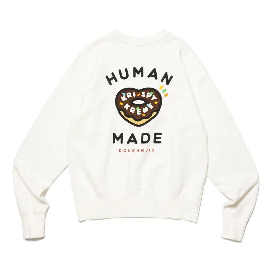 HUMAN MADE x Krispy Kreme Graphic Long Sleeve T-shirt 'White' XX25CS001