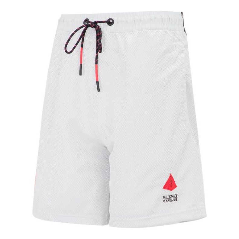 Men's Nike Cozy Basketball Training Breathable Sports Shorts White DA6703-025