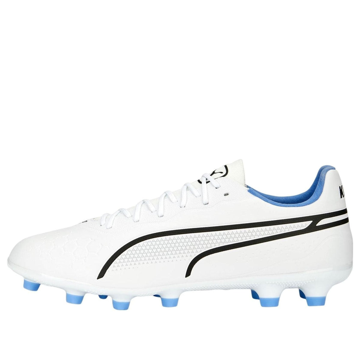 (WMNS) PUMA King Pro HG 'White Blue' 107253-01