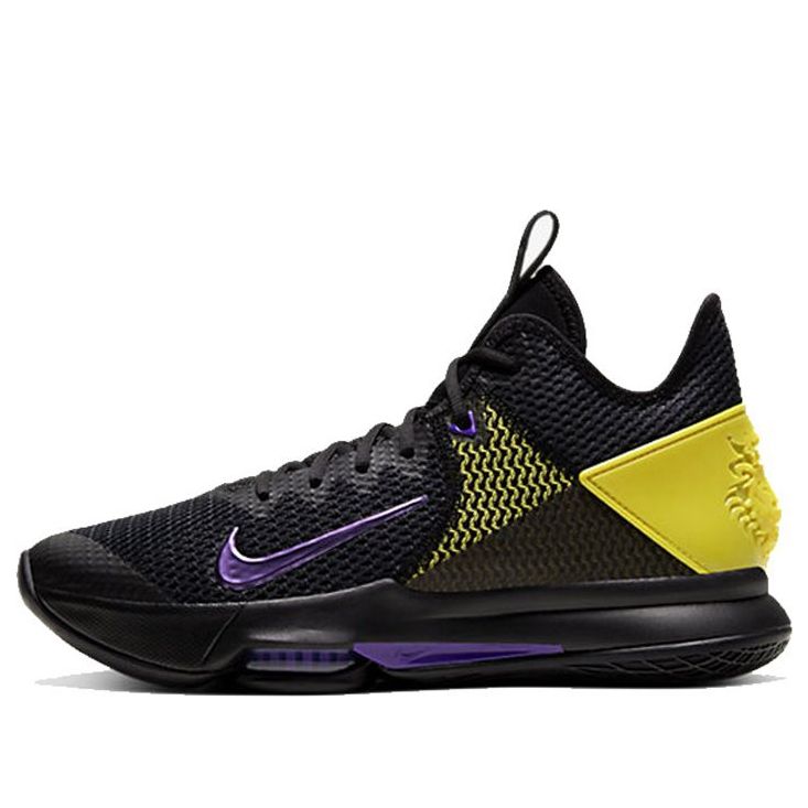 Nike LeBron Witness 4 EP 'Lakers Black' CD0188-004