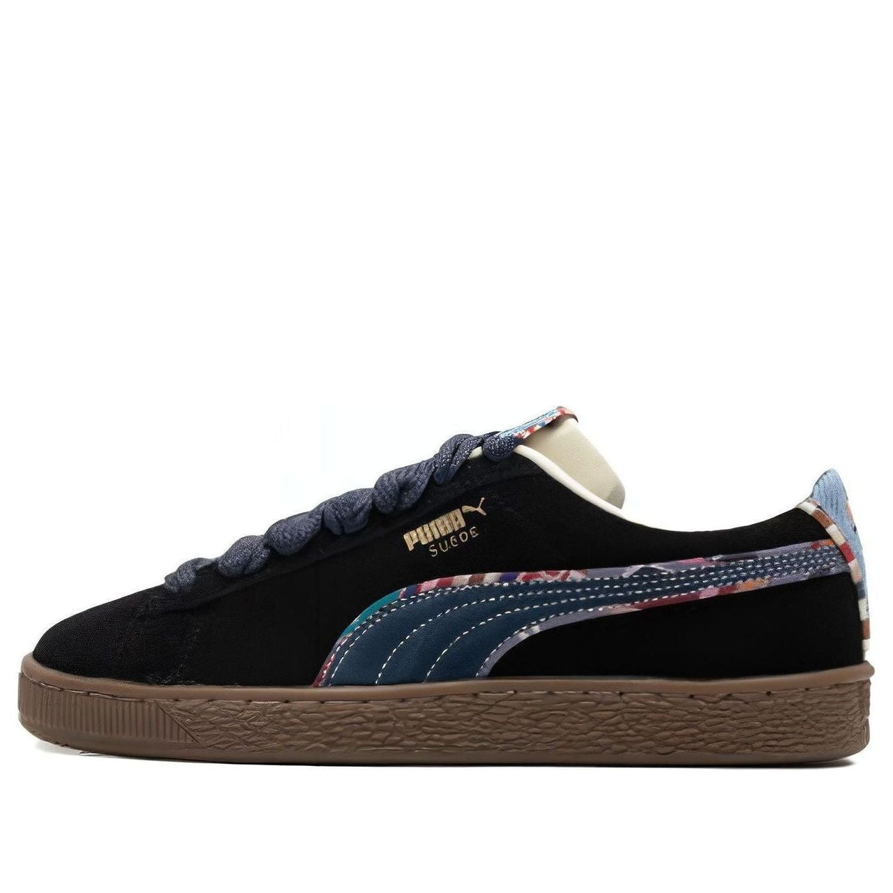 PUMA Suede Bz Emb 'Black Navy Marzipan Light Blue' 399021-01