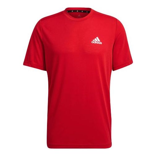 adidas Aeroready Designed to Move Feelready Sport Tee 'Red' GT5552