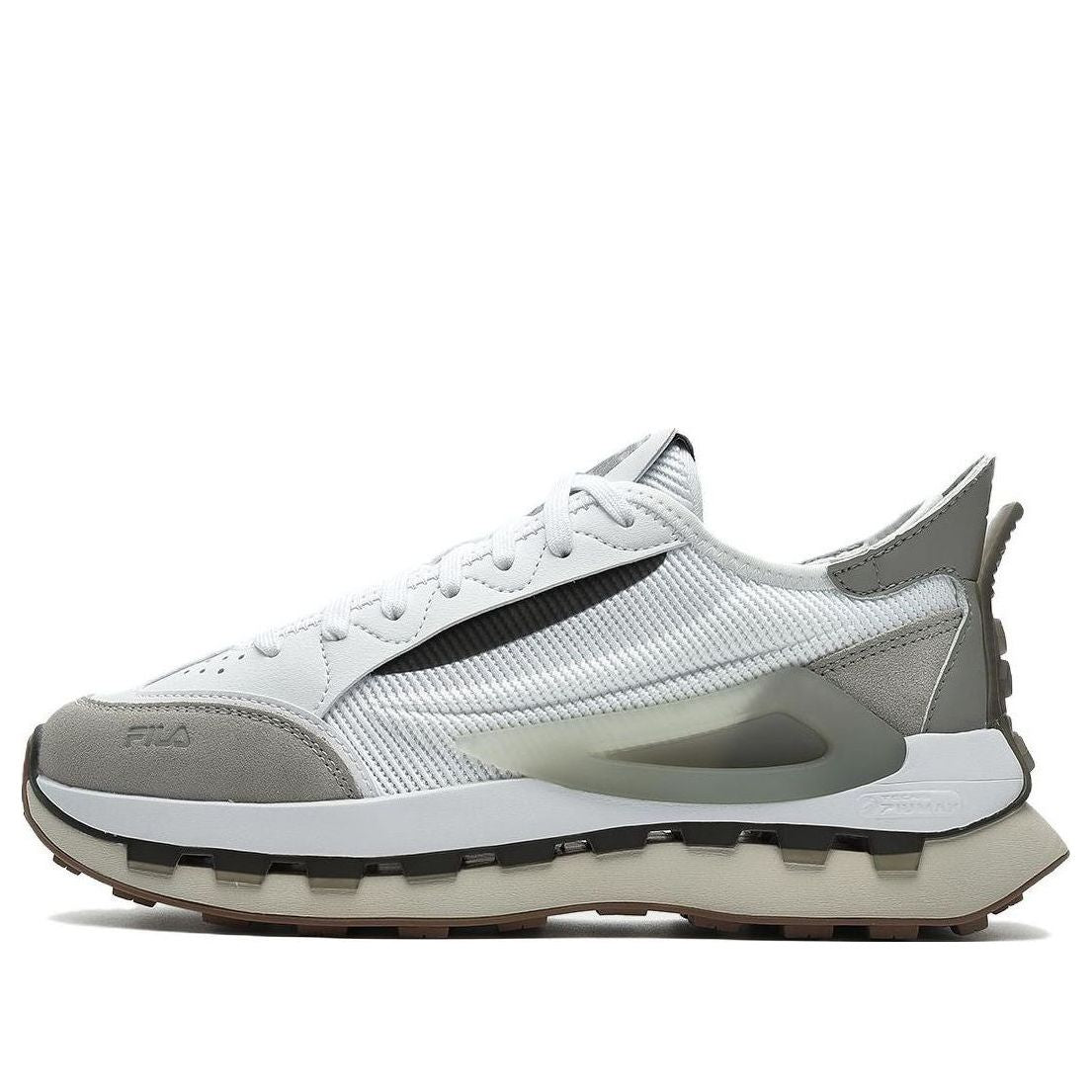 (WMNS) FILA KM Shoes 'White Grey Black' F12W333103FWD