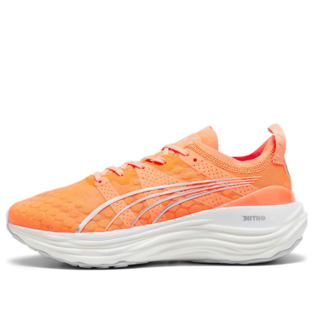 (WMNS) PUMA ForeverRun Nitro 'Neon Citrus Silver Mist' 377758-17