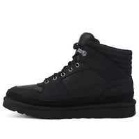 UGG Highland Sport Hiker Mid High Top Fleece Lined Black 1112384-BTNL