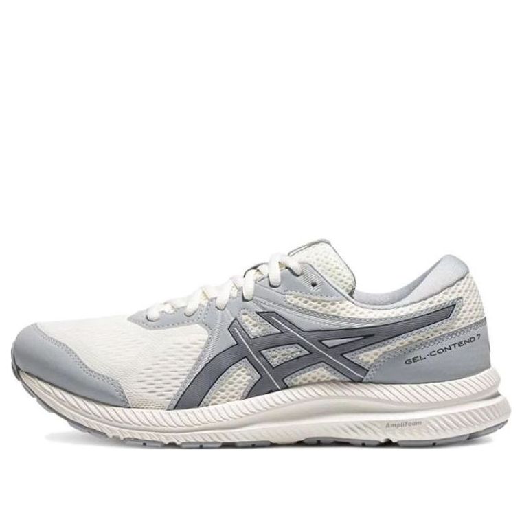 (WMNS) ASICS Gel-Contend 7 Runnings 'White Grey' 1012B540-102