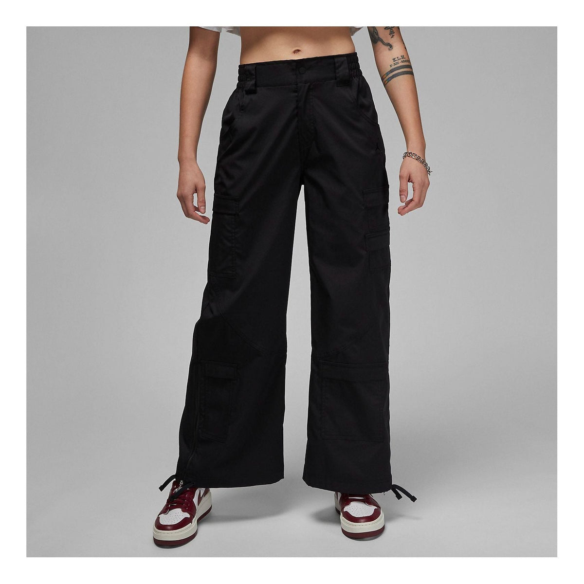 (WMNS) Air Jordan Chicago Pants 'Black' DZ3349-010