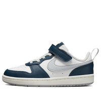 (GS) Nike Court Borough Low 2 'White Valerian Blue' BQ5451-121