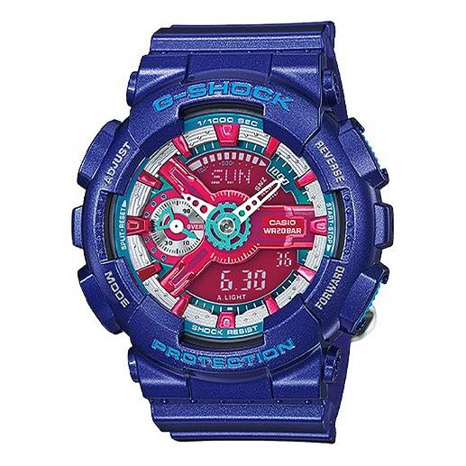 CASIO G-Shock Analog-Digital 'Blue' GMA-S110HC-2A