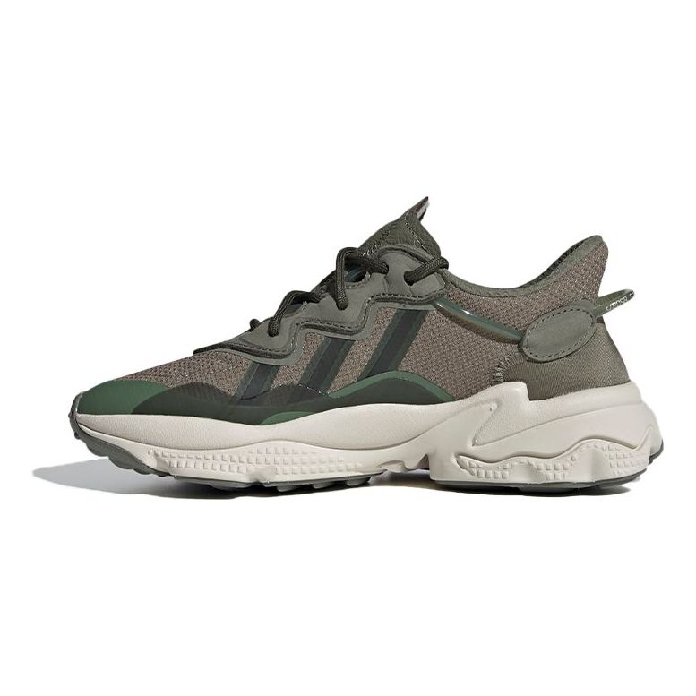 (GS) adidas originals Ozweego J 'Grey Green' FV2965