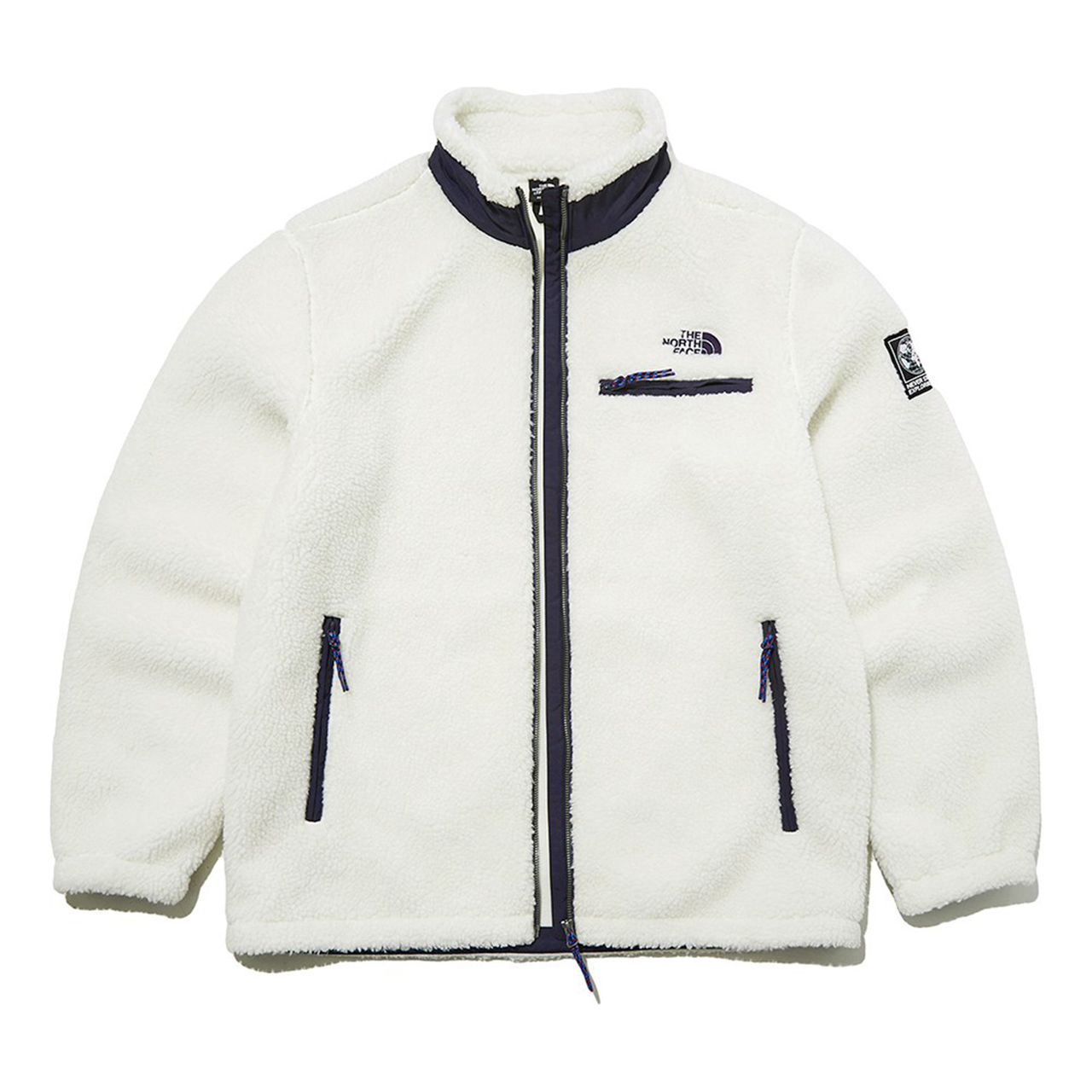 THE NORTH FACE Fleece Jacket 'White' NJ4FL56D