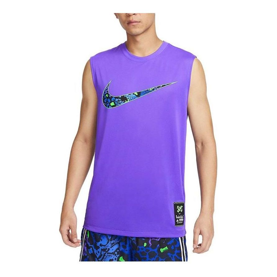 Nike Dri-FIT Quick-Drying Basketball Jerseys 'Purple' FQ0357-547