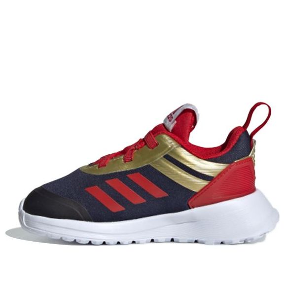 (TD) adidas Rapidarun Avengers El I 'Blue Red Gold' G27548